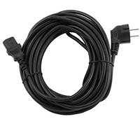 Gembird pc-186-vde-10m cable de transmisión negro cee7/4 c14 acoplado