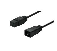 Gembird pc-189-c19 cable de transmisión negro 1,5 m c19 acoplador c20