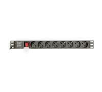 Regleta de 8 Tomas con Interruptor GEMBIRD EG-PDU-014-C14 (3 m)