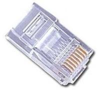 Gembird Conector RJ45 CAT5 PLUG3UP6/50 8P8C transparente – Bolsa 50 uds