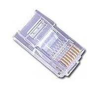 Gembird PLUG3UP6/50 RJ-45 Transparente conector - Bolsa 50 unidades