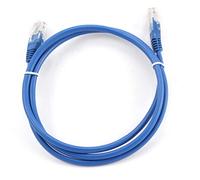 Gembird PP12-1M/B 1m Azul - Cable de Red (1 m, RJ-45, RJ-45, Azul)