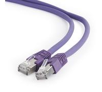 CABLE RED S-FTP GEMBIRD CAT 6A LSZH VIOLETA 1 M