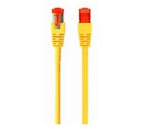 CABLE RED S-FTP GEMBIRD CAT 6A LSZH AMARILLO 0,5 M