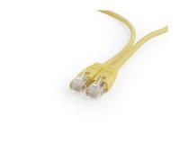 CABLE RED GEMBIRD UTP CAT6 0,25M AMARILLO PP6U-0.25M/Y