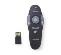 Gembird presentador inalámbrico láser con adaptador USB