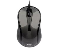 Gembird Ratón A4TECH Opt Wired 3 Botones Negro/Silver