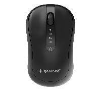 Gembird Ratón inalámbrico de 4 botones y modo dual