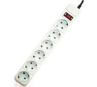 REGLETA GEMBIRD 6 ENCHUFES, PROTECTOR CONTRA SOBRETENSIONES, 10 PIES