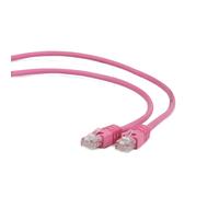 Gembird rj45/rj45 cat5e 3m cable de red rosa u/utp (utp)