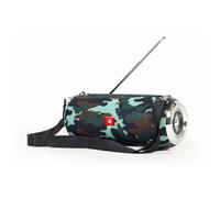 ALTAVOZ PORTATIL GEMBIRD SPK-BT-17-CM COM RADIO FM 2X5W RMS BLUETOOTH CAMUFLAJE