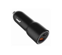 Gembird - TA-UC-AC2PDQC38-CAR-01 cargador de dispositivo móvil Universal Negro Encendedor de cigarrillos Carga rápida Auto