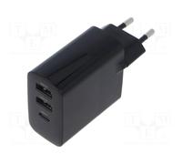 GEMBIRD TA-UC-PDQC30LCD-BK-02 Alimentador
