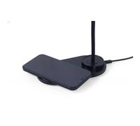 Gembird - TA-WPC10-LED-01 cargador de dispositivo móvil Smartphone Negro CC Cargador inalámbrico Interior