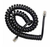 Gembird TC4P4CS-2M 2m Negro cable telefónico - Cable para teléfonos fijos (2 m, RJ10, RJ10, Negro, 190 mm, 90 mm)