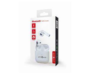 Gembird - TWS-MLA-GW auricular y casco Auriculares Inalámbrico Dentro de oído Llamadas/Música USB Tipo C Bluetooth Blanco