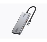 Gembird uhb-cm-u310-a2c2-01, concentrador usb 3.2 (gen 2) tipo-c de 4