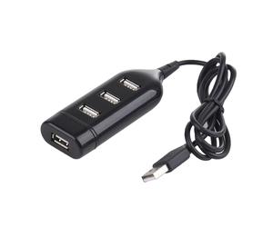 Gembird UHB-CT02 Nodo - Concentrador (USB 1.1, USB 2.0, Negro)