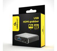 Gembird uhg-4k2-01 adaptador gráfico usb negro