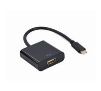 Gembird USB Type-C to HDMI 4K 30HZ 15CM Black Adapter Cable