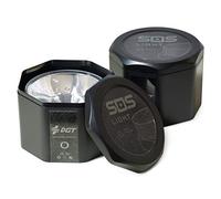 GEMCORE 2 x s.o.s. light baliza luminosa V16 LUZ Emergencia, luz de emergencia señal v16 preseñalización peligro, homologada DGT V16, autonomía 6 horas o conexión a toma de corriente del vehículo