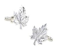 Gemelli Uomo Fashion Designs Clover Leaf Cufflink Cuff Link 1 Pair(Color-12)