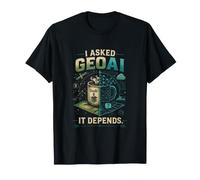 Gemelo Digital de GIS, Inteligencia Artificial, mapeo y Ciencia de Datos Camiseta