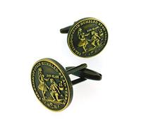Gemelolandia | Gemelos de Camisa Medalla Blas de Lezo Gemelos Originales Para Camisas | Para Hombres y Niños | Regalos Para Bodas, Comuniones, Bautizos y Otros Eventos
