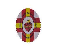 Gemelolandia | Parche Termoadhesivo Detente de Bala Carlista 5,5x4cm | Muy Adherentes | Patch Stickers Para Decorar Tu Ropa | Fáciles de Poner