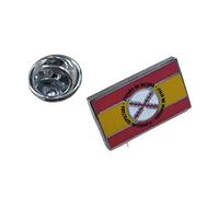 Gemelolandia | Pin de Solapa Bandera España Lema Tercios de Flandes 18x11mm | Pines Originales Para Regalar | Para las Camisas, la Ropa o para tu Mochila | Detalles Divertidos