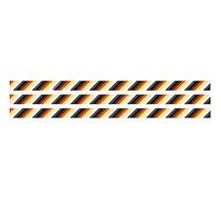 Gemelolandia Pulsera LGTBI Bear Brotherhood 32 x 1.5 cm - Pack 3 Pulseras Bordadas. Pulseras originales para regalar