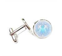 Gemelos, Ángel Géminis, Proyección Gradual De La Suerte, Regalo Para Amigos, Versátil, Doce Signos Del Zodiaco, Hebilla De Puño Personalizada, Accesorio Para Camisa, Regalo Para Padre, Esposo, Fi