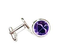 Gemelos, Arco Brillante Estrella Espacial Proyección Holográfica, Sagitario Doce Signos Del Zodiaco, Hebilla De Puño Personalizada, Accesorio De Camisa Regalo Para Contable Jefe Negocios Boda Baile