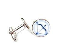 Gemelos, Arco Nebulosa Entrelazamiento Cuántico, Sagitario Doce Signos Del Zodiaco, Hebilla De Puño Personalizada, Regalo De Accesorio De Camisa Para Contable Jefe Negocios Boda Baile De Graduación