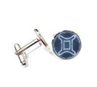 Gemelos, Aura Del Universo Géminis, Entrelazamiento Cuántico, Suerte, Regalo Para Amigos, Versátil, Doce Signos Del Zodiaco, Hebilla De Puño Personalizada, Accesorio Para Camisa, Regalo Para Padre