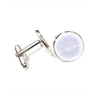 Gemelos, Carta Astral De Piscis, Novedad, Proyección Holográfica, Regalo De La Suerte, Piscis, Doce Signos Del Zodiaco, Hebilla De Puño Personalizada, Accesorio De Camisa, Regalo Para Contable, Nov