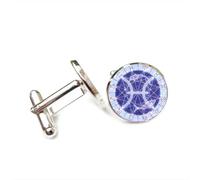 Gemelos, Carta Astral De Piscis, Pez, Proyección Holográfica, Regalo De La Suerte, Piscis, Doce Signos Del Zodiaco, Hebilla De Puño Personalizada, Accesorio De Camisa, Regalo Para Contable, Novio,