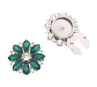 Gemelos de cristal coloridos de moda adecuados para el uso diario y atuendo formal, 25 mm, alas lisas, gemelos de camisa de vidrio colorido, talla única, como se describe, como se describe