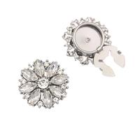 Gemelos de cristal coloridos de moda adecuados para el uso diario y atuendo formal, 25 mm, alas lisas, gemelos de camisa de vidrio colorido, talla única, como se describe, como se describe
