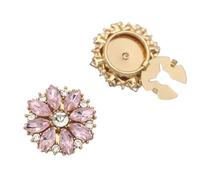 Gemelos de cristal coloridos de moda adecuados para el uso diario y atuendo formal, 25 mm, alas lisas, gemelos de camisa de vidrio colorido, talla única, como se describe, como se describe