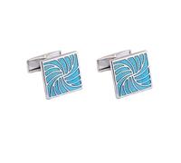 Gemelos de Esmalte galvanizado para Camisas francesas de Negocios para Hombres.
