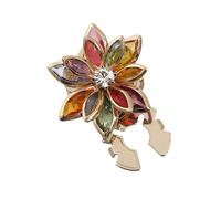 Gemelos de metal con temática de animales florales distintivos, ideales para decoración de camisas profesionales y sociales, talla única, como se describe, como se describe