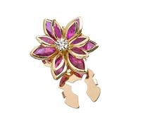 Gemelos de metal con temática de animales florales distintivos, ideales para decoración de camisas profesionales y sociales, talla única, como se describe, como se describe
