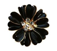 Gemelos de metal con temática de animales florales distintivos, ideales para reuniones profesionales y sociales, accesorios formales, One Size, como se describe, como se describe