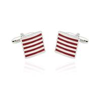 Gemelos delicados for hombre, de cristal esmaltado, redondos, for bodas, fiestas, camisas, novios Para Traje Boda Camisa Negocio(Color 19)