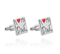 Gemelos delicados for hombre, de cristal esmaltado, redondos, for bodas, fiestas, camisas, novios Para Traje Boda Camisa Negocio(Color 15)