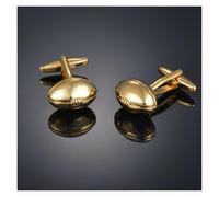 Gemelos dorados con letras, extraterrestre, cuadrado, hojas de arce, equilibrio y nombre for hombre. Para Traje Boda Camisa Negocio(Color 17)