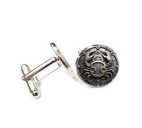 Gemelos, Engranaje De Cangrejo Mate Mecánico Heavy Metal, Cáncer Doce Signos Del Zodíaco, Hebilla De Puño, Accesorio De Camisa Regalo Para Contador Jefe Negocios Boda Graduación Ocasión Formal