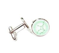 Gemelos, Escaneo De Tótem Estelar, Proyección Holográfica Artística Aura, Virgo, Doce Signos Del Zodiaco, Hebilla De Puño De La Suerte Personalizada, Accesorio De Camisa, Regalo Para Contador, Je
