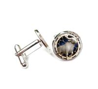 Gemelos, Escultura Mecánica De Relieve Estrellado Con Arenado De Ganado, Doce Signos Del Zodíaco De Tauro, Hebilla De Puño De La Suerte Personalizada, Regalo De Accesorio De Camisa Para Contable, J